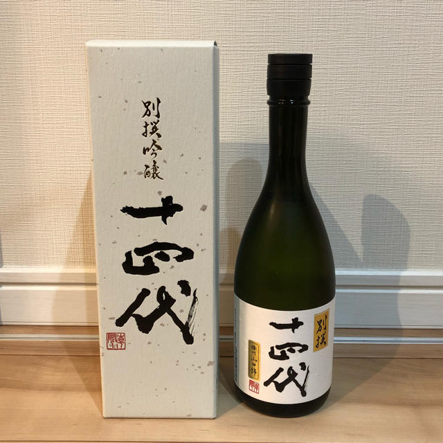 十四代   別撰純米吟醸酒   ７２０ｍｌ 2018年  10月詰め