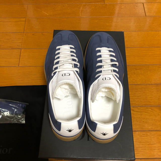 Dior(ディオール)のサイズ41.5 Dior Homme ディオールオム B01 レザースニーカー メンズの靴/シューズ(スニーカー)の商品写真