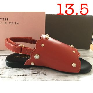 チャールズアンドキース(Charles and Keith)の【新品 未使用】チャールズアンドキース ベビーサンダル　13.5(サンダル)