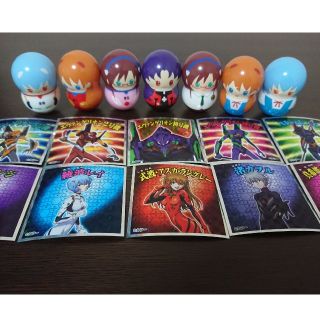 バンダイ(BANDAI)のクーナッツ エヴァ7点セット(おまけ付)(キャラクターグッズ)