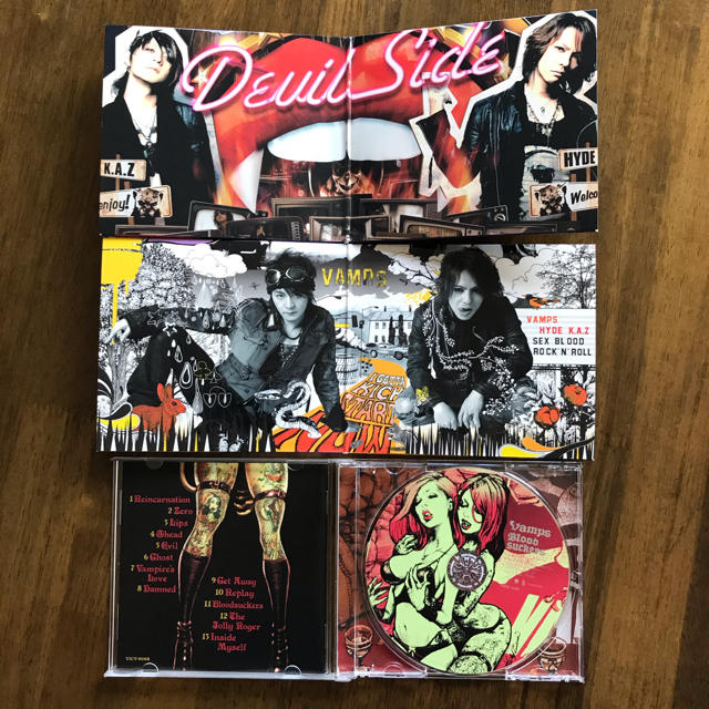 VAMPS*☆.*CD3枚セット  アルバム＆シングル2枚 エンタメ/ホビーのCD(ポップス/ロック(邦楽))の商品写真