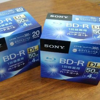 ソニー(SONY)の【れい様専用】BD-R DL 55枚 BD-R 50枚 (セット)(その他)