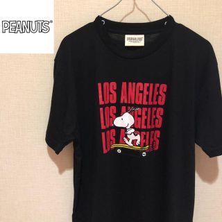 ピーナッツ(PEANUTS)の【スヌーピー好き必見！】ピーナッツ スヌーピー キャラ プリント 半袖 Tシャツ(Tシャツ/カットソー(半袖/袖なし))