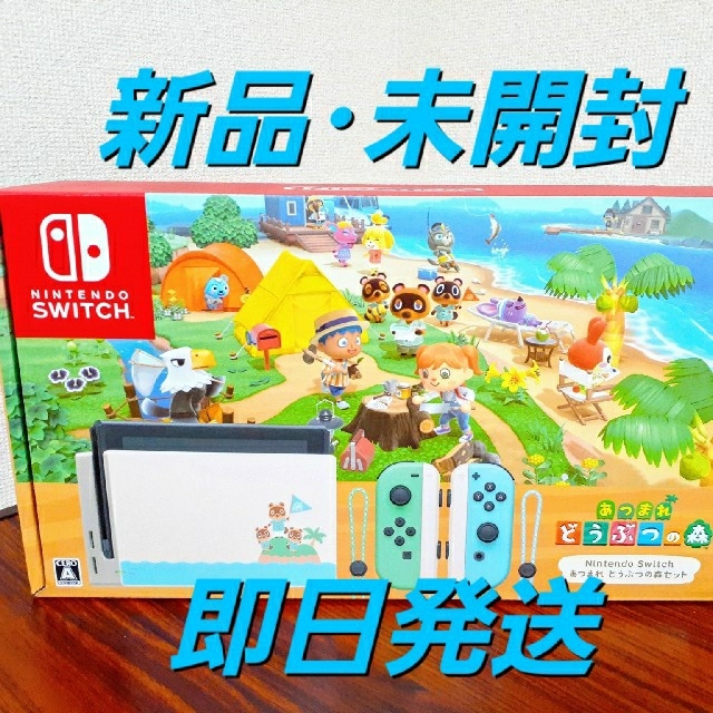 ゲームソフトゲーム機本体Nintendo Switch あつまれ どうぶつの森セット/Switch/HA