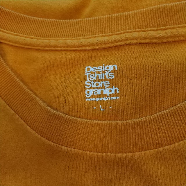 Design Tshirts Store graniph(グラニフ)の【graniph】グラニフ　Tシャツ　サイズL　スッポン ト ネコミシカ メンズのトップス(Tシャツ/カットソー(半袖/袖なし))の商品写真
