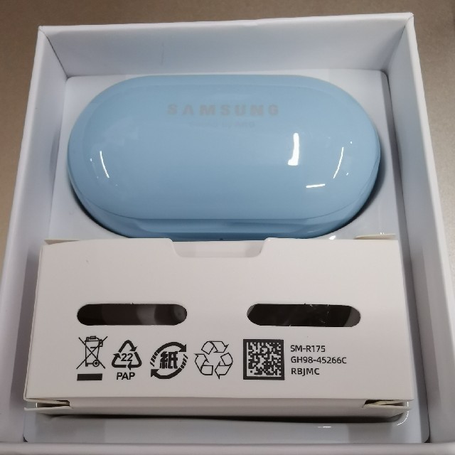 galaxy Buds + ブルー 未使用 - ヘッドフォン/イヤフォン