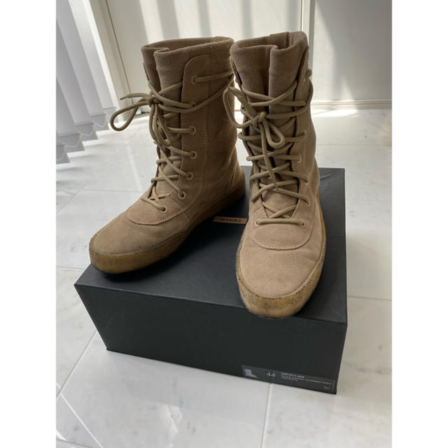 【今月末までの出品】yeezy season2 イージー　クレープブーツメンズ