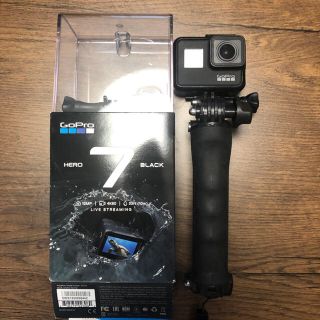 ゴープロ(GoPro)のgopro hero7 black 付属品多数有り(ビデオカメラ)