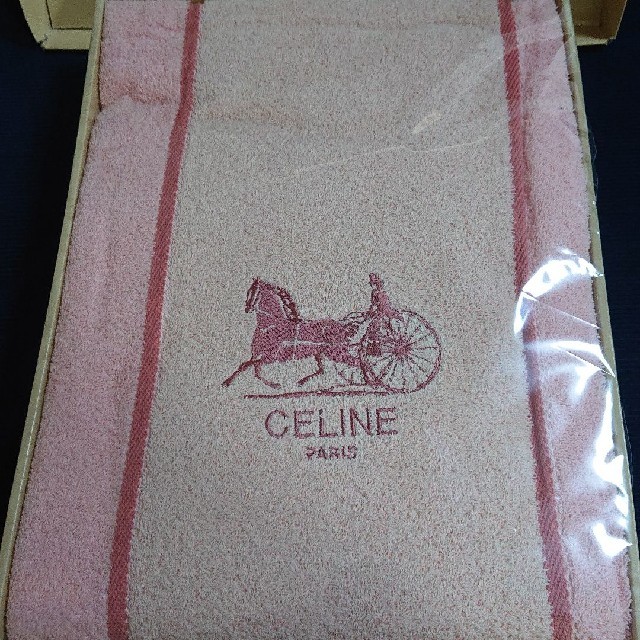 CELINE セリーヌ タオルケット ニューサルキー  西川産業 ピンク