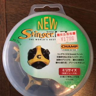 champ new stingerLT ミリサイズ ゴルフシューズスパイク交換用(シューズ)