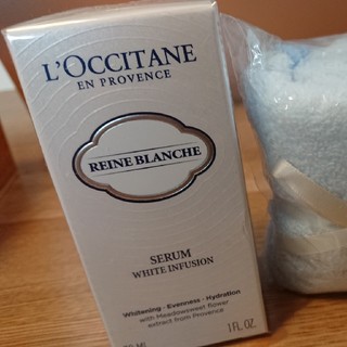 ロクシタン(L'OCCITANE)のロクシタン ホワイトインフュージョンセラム スキンケアタオル ミニリセットセラム(美容液)