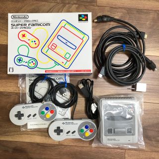 スーパーファミコン(スーパーファミコン)のおまけ付き　Nintendo スーファミミニ スーパーファミコン(家庭用ゲーム機本体)