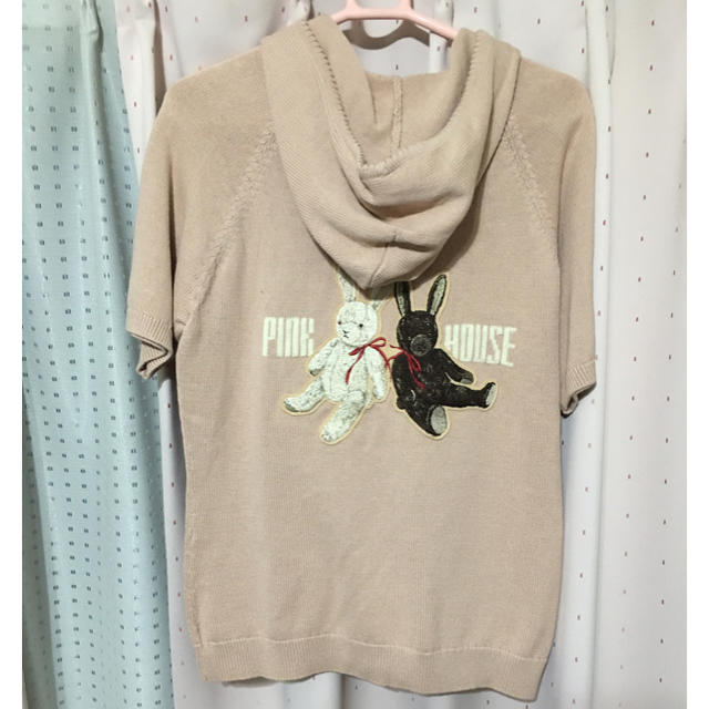 ピンクハウス 可愛い♡うさぎ半袖パーカー