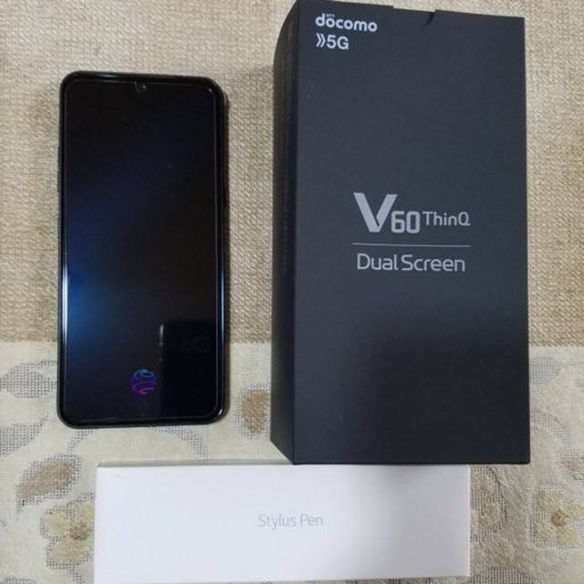 超美品! docomo LG V60ThinQ 5G デュアルスクリーン