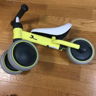 アイデス(ides)のD-bike mini 黄色 (三輪車)