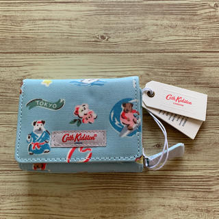 キャスキッドソン(Cath Kidston)のキャスキッドソン　スポーティドッグス　三つ折り財布(財布)