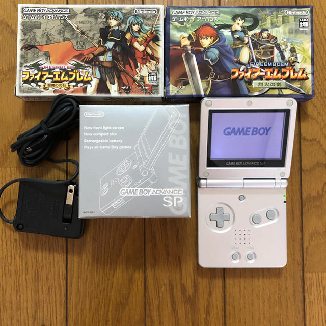 Nintendo GAMEBOY ADVANCE SP 本体とソフト2本