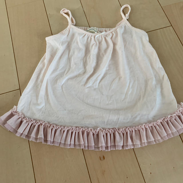 gelato pique(ジェラートピケ)のジェラートピケ キャミソール 100 キッズ/ベビー/マタニティのキッズ服女の子用(90cm~)(Tシャツ/カットソー)の商品写真