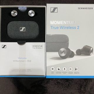 ゼンハイザー(SENNHEISER)のSENNHEISER MOMENTUM True Wireless2 ブラック(ヘッドフォン/イヤフォン)