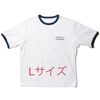 ワンエルディーケーセレクト(1LDK SELECT)のennoy RINGER TEE (WHITE x NAVY)  Lsize(Tシャツ/カットソー(半袖/袖なし))