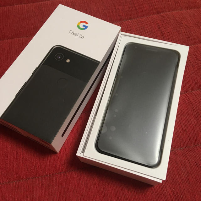 【未使用】SIMフリー Google Pixel3a ブラック 格安SIM対応スマートフォン本体