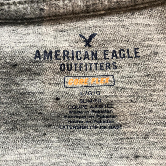 American Eagle(アメリカンイーグル)のアメリカンイーグル　ポロシャツ　ロゴ　美品　価格交渉ok メンズのトップス(ポロシャツ)の商品写真