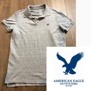 アメリカンイーグル(American Eagle)のアメリカンイーグル　ポロシャツ　ロゴ　美品　価格交渉ok(ポロシャツ)