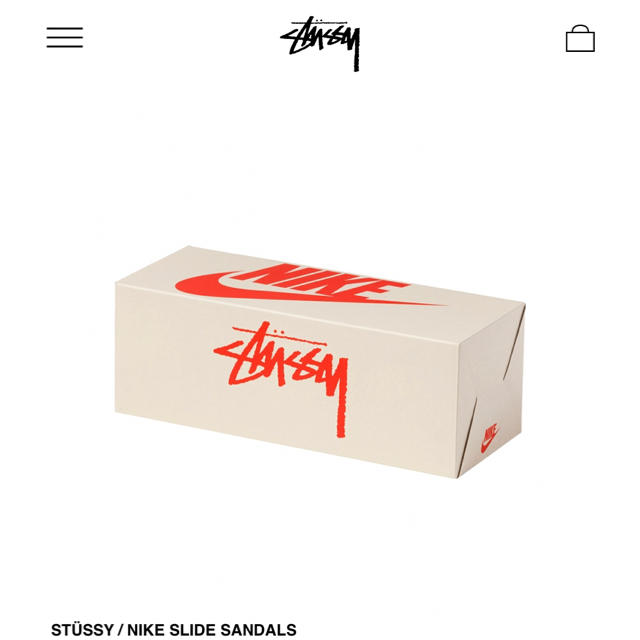 STUSSY(ステューシー)の【27.0】STÜSSY / NIKE SLIDE SANDALS メンズの靴/シューズ(サンダル)の商品写真