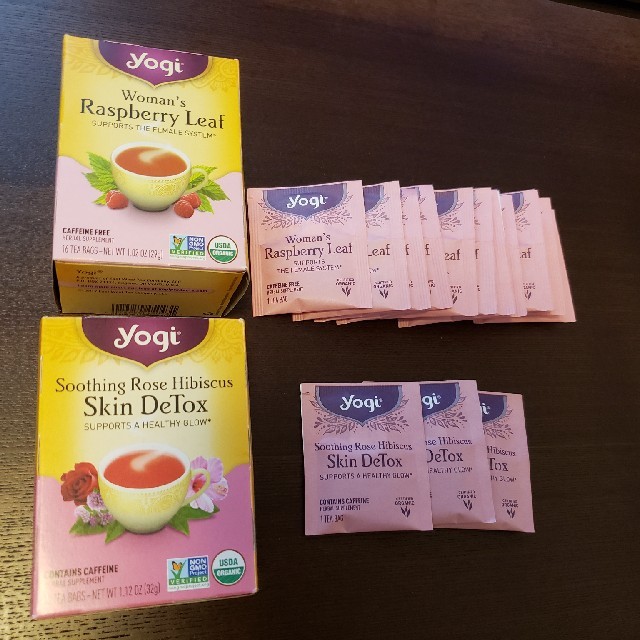 yogi tea　ヨギティーセット　 食品/飲料/酒の健康食品(健康茶)の商品写真