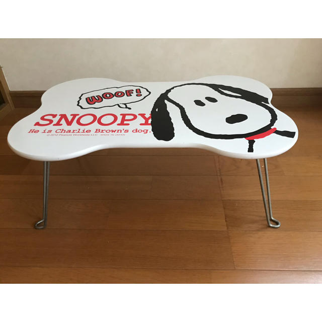 SNOOPY(スヌーピー)のスヌーピー♡可愛いミニテーブル インテリア/住まい/日用品の机/テーブル(折たたみテーブル)の商品写真