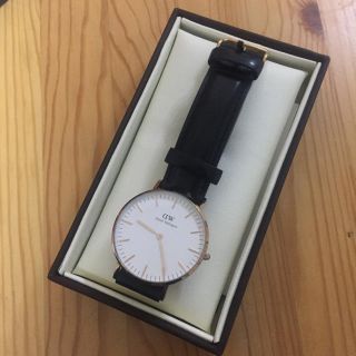 ダニエルウェリントン(Daniel Wellington)のDanielWellingtonブラック(腕時計)