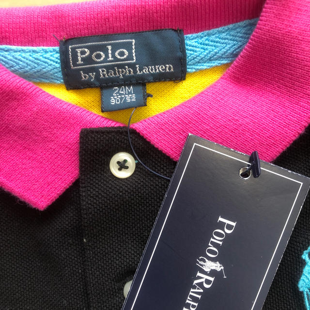 Ralph Lauren(ラルフローレン)のPOLO ビッグポニー　ポロシャツ　90cm  新品タグ付き キッズ/ベビー/マタニティのキッズ服男の子用(90cm~)(Tシャツ/カットソー)の商品写真