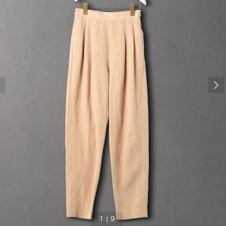 ビューティアンドユースユナイテッドアローズ(BEAUTY&YOUTH UNITED ARROWS)の新品未使用【6roku 】tuck pants 36(カジュアルパンツ)