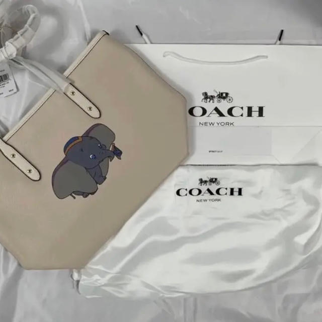 コーチ DISNEY(ディズニー) トートバッグ ダンボ coach 新品未使用