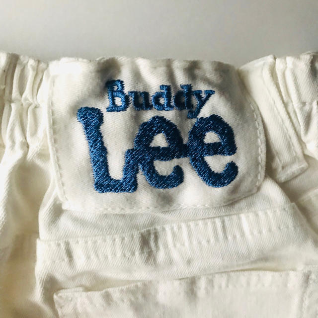 Buddy Lee(バディーリー)の【95センチ】未使用Buddy Lee リー ホワイトデニム ショートパンツ キッズ/ベビー/マタニティのキッズ服男の子用(90cm~)(パンツ/スパッツ)の商品写真