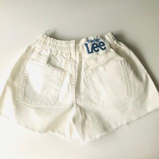 バディーリー(Buddy Lee)の【95センチ】未使用Buddy Lee リー ホワイトデニム ショートパンツ(パンツ/スパッツ)