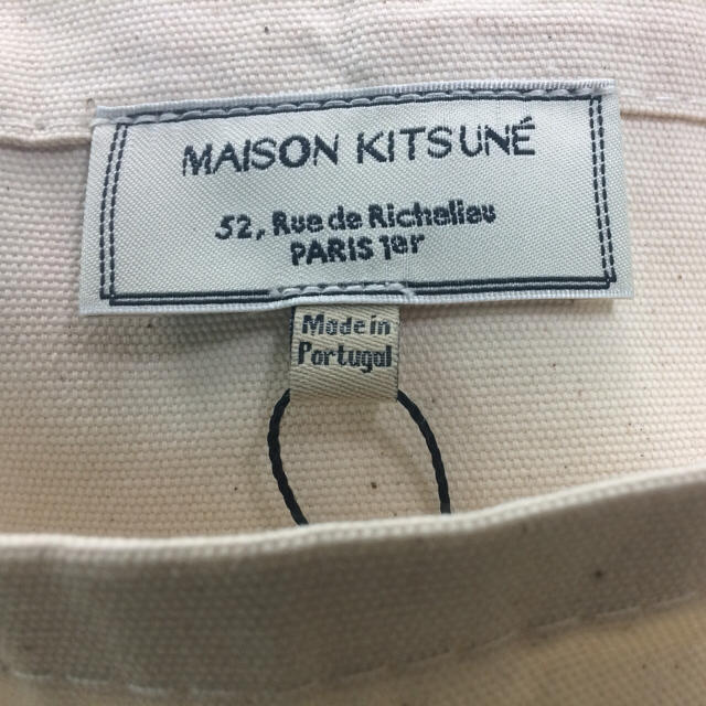 MAISON KITSUNE'(メゾンキツネ)のゾン キツネ FW15U835 トート  レディースのバッグ(トートバッグ)の商品写真