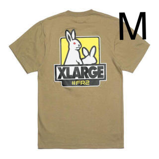 エクストララージ(XLARGE)のFR2 XLARGE Fxxk Icon Tee2 ベージュ M(Tシャツ/カットソー(半袖/袖なし))