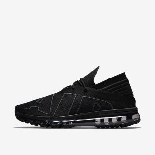 ナイキ(NIKE)のNIKE AIR MAX FLAIR BLACK 黒 24 6 フレア ナイキ(スニーカー)