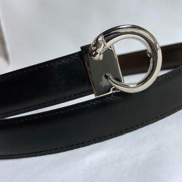 cartier リバーシブルベルト パンサー-