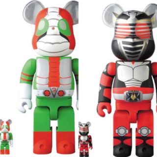 Be@rbrick ベアブリック  仮面ライダーV3  龍騎 100 & 400