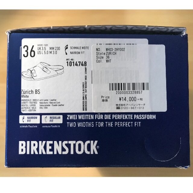新品　BIRKENSTOCK ZURICH  36サイズ（23.0cm) 3