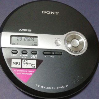 ソニー(SONY)の「値下げ」SONY ポータブルCDプレーヤー　D-NE241(ポータブルプレーヤー)