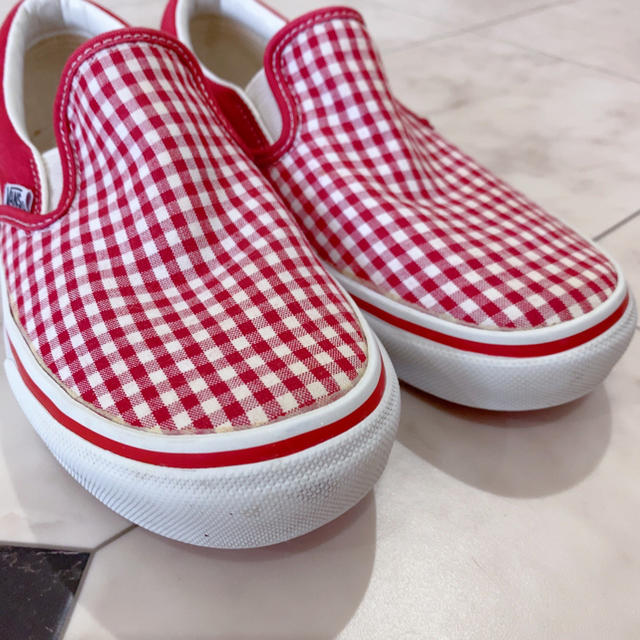 VANS(ヴァンズ)のVANS バンズ ◆ ギンガムチェック チェッカー スリッポン スニーカー  レディースの靴/シューズ(スニーカー)の商品写真