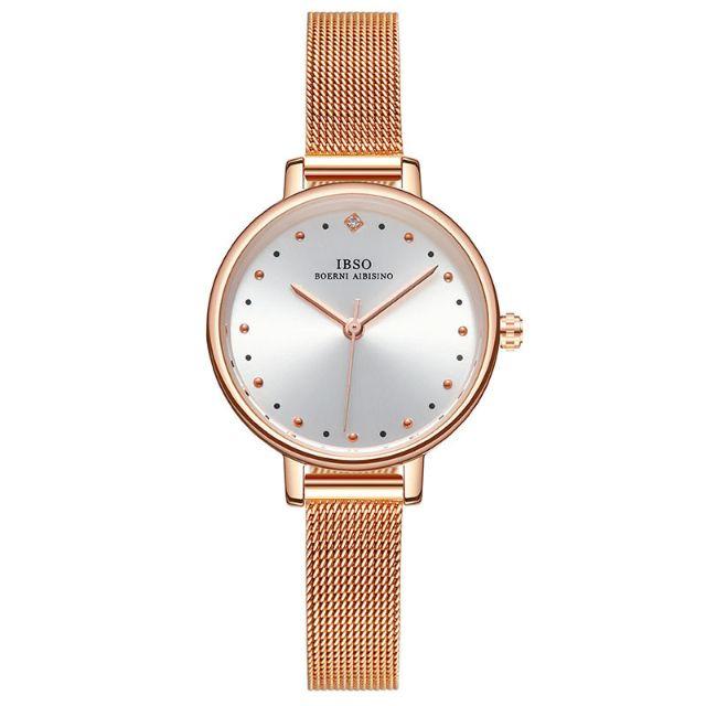 ラスト1【新品】海外人気ブランド IBSO レディース腕時計 Gold 0726 レディースのファッション小物(腕時計)の商品写真