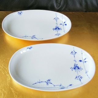 ロイヤルコペンハーゲン(ROYAL COPENHAGEN)の★michi様専用★ロイヤルコペンハーゲン パルメッテ オーバル ペア used(食器)