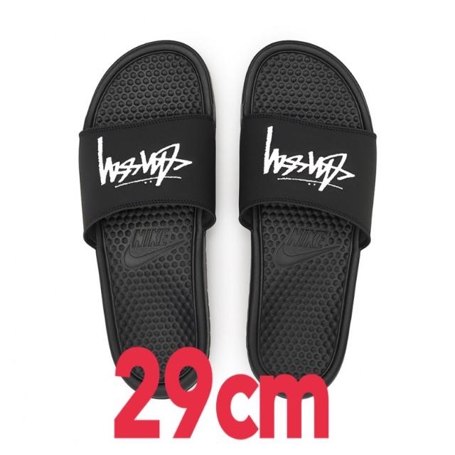 サンダルSTUSSY NIKE SLIDE SANDALS 29cm