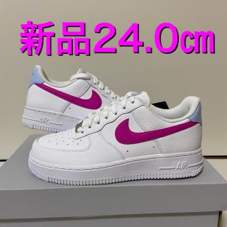 ナイキ(NIKE)のエアフォース1  07 ピンク　AF1(スニーカー)