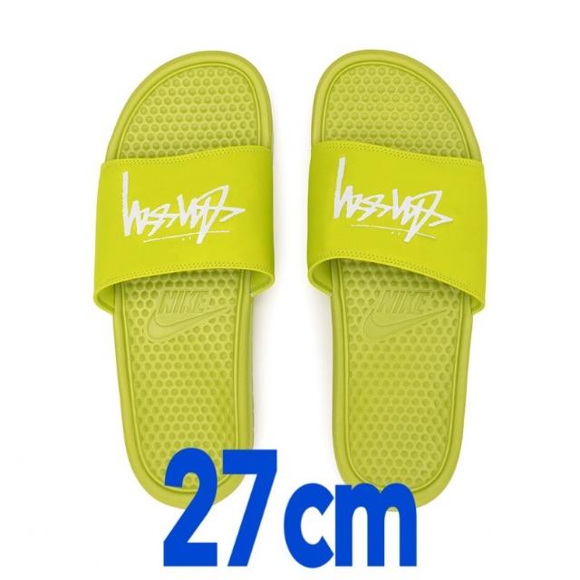 メンズSTUSSY NIKE SLIDE SANDALS 27cm