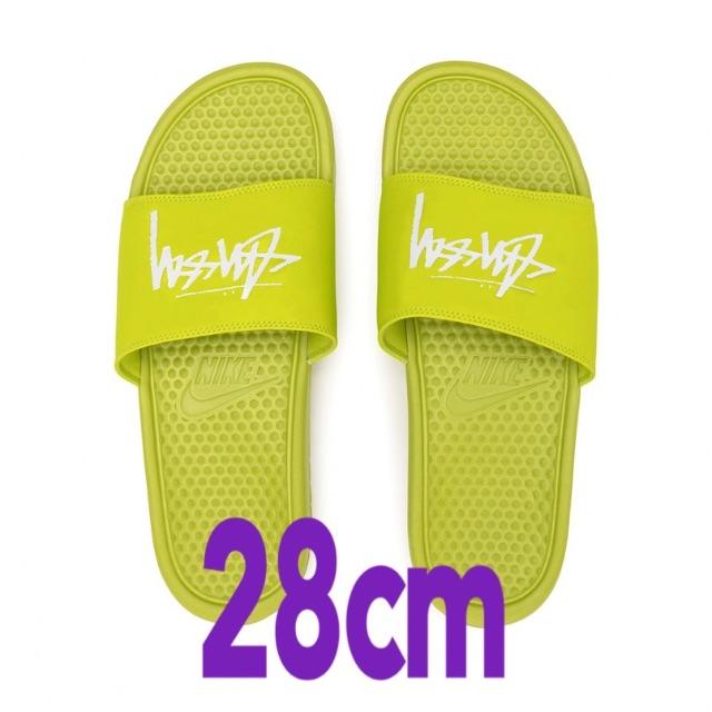 STUSSY(ステューシー)のSTUSSY NIKE SLIDE SANDALS 28cm メンズの靴/シューズ(サンダル)の商品写真